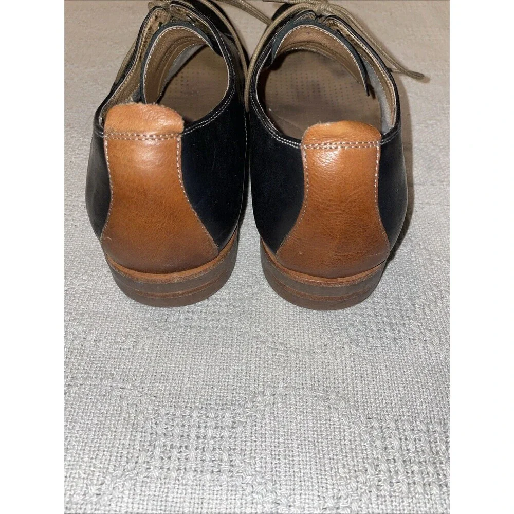 Warfield & Grand Men’s Dress Shoes Size 10.5 M Black Leather Oxfords Business